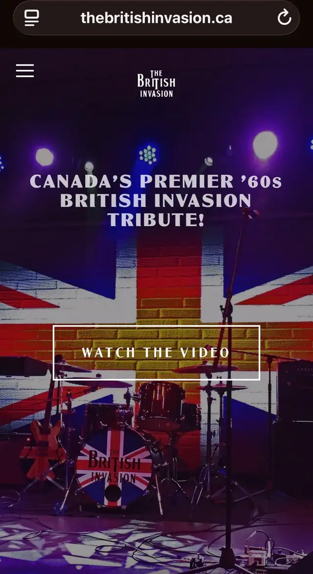 The British Invasion 60s UK Tribute
