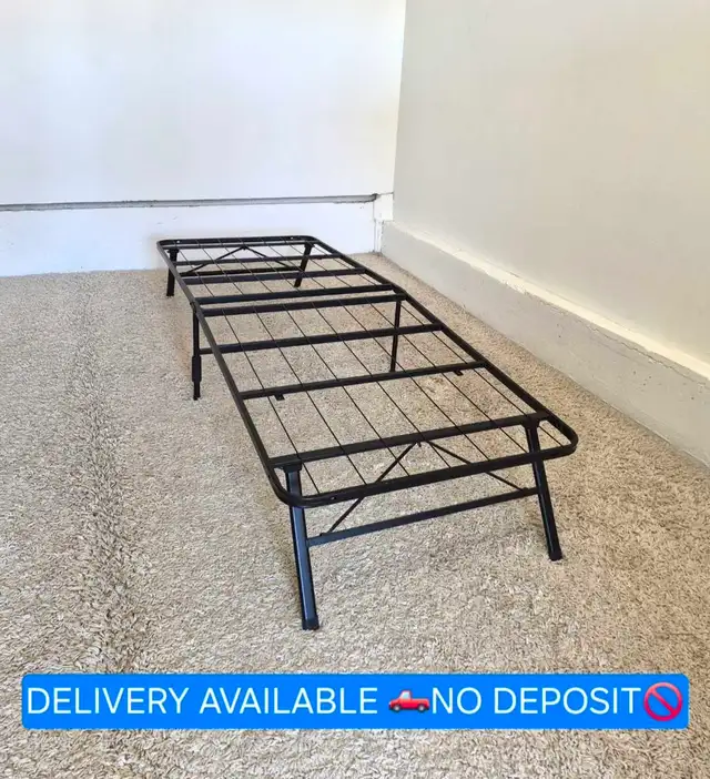 DELIVERY AVAILABLE Single Size Metal Folding Bedframe NO DEPOSIT