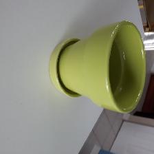 3VASES NEUFS À PLANTES CÉRAMIQUE VERT PALE 5'HAUT: $10.00 CHACUN - Photo 3