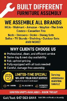 furniture assembler services - Photo 3