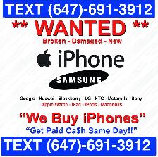 We Buy Broken Cracked New iPhones for Cash