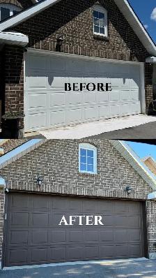 Garage Door Painting & Pressure Washing - Photo 2