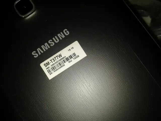 samsung SM-T377W 16 GB Screen: 8.0' TFT Wi-Fi   4G LTE tablet
