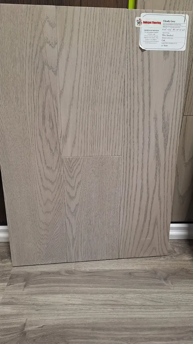 6 1/2'   ENGINEERING HARDWOOD ON SALE