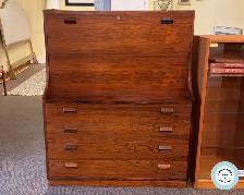 Outstanding Borge Mogensen Rosewood Drop Front Desk at Charmaine - Photo 2