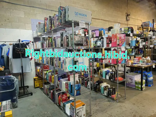 ONLINE AUCTION BRAND NEW MERCHANDISE RIGHT BID AUCTIONS