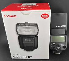 Canon Speedlite 430EX III-RT Flash w/box