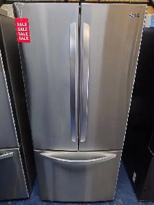 LG '30' Stainless Steel French Door Fridge on Sale‼️