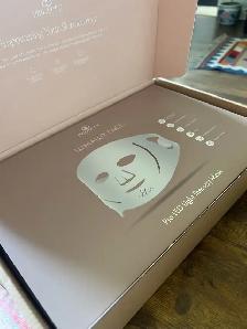project Ev- Lumalux Face pro LED lightbtherapy mask.