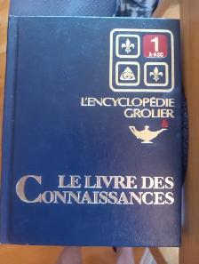 Livre Grolier l'Encyclopédie Le Livre des Connaissances 080636-6