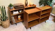 Mid century. TEAK TECK. 2 disponibles. Buffet, bibliothèque, bah - Photo 5