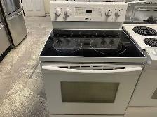 Cuisinière blanche vitrocéramique Samsung