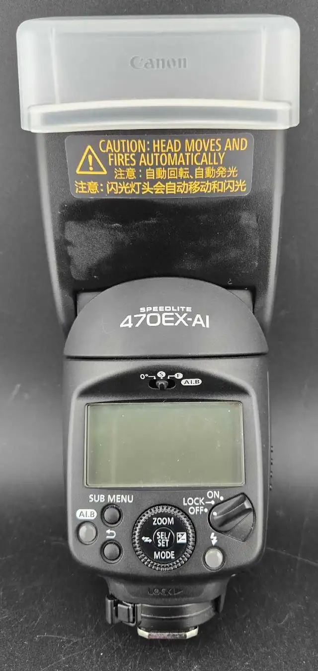 Canon Speedlite 470EX-AI Flash