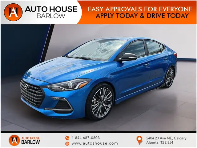2018 Hyundai Elantra Sport Tech NAVIGATION BACKUP CAMERA SUNROOF