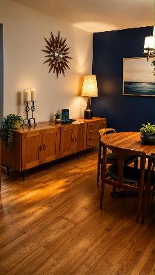 Mid century MODULAR TECK TEAK Buffet, console table, bar, bahut