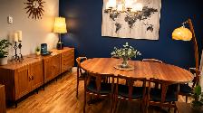 Mid century MODULAR TECK TEAK Buffet, console table, bar, bahut - Photo 4