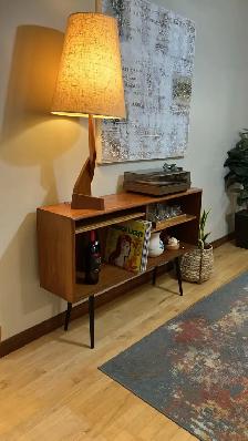 Mid century. TEAK TECK meubles. Bibliothèque, bookcase, Buffet, - Photo 9