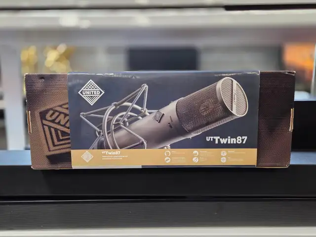 United Studio UT-TWIN87 Condenser Mic @ Cashopolis!!