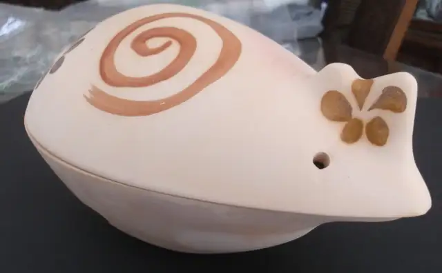 Terra Cotta Clay Baker - Vintage