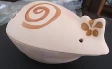 Terra Cotta Clay Baker - Vintage