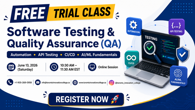 FREE Trial Class – Software Testing & Quality Assurance