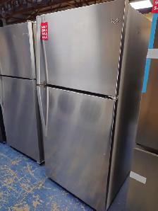 Whirlpool '30' Stainless Steel Top Freezer Bottom Fridge on Sale - Photo 2