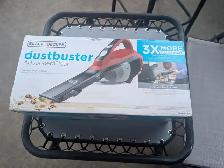 Black & Decker dustbuster with 3x the suction power
