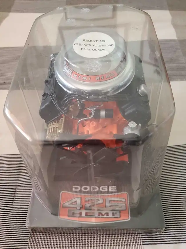 1:6 Dodge Hemi die-cast engine model $50