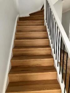 Flooring and stair installation hardwood laminate vinyl - Photo 8