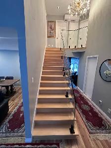 Flooring and stair installation hardwood laminate vinyl - Photo 10