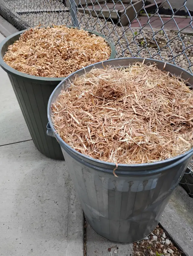 WOOD SHAVINGS FOR COMPOST, MULCH, OR BEDDING