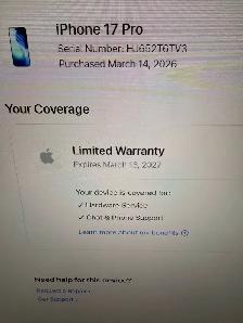 iPhone 17 pro new 256GB - Photo 2