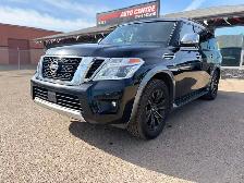 2018 NISSAN ARMADA PLATINUM  8 PASSENGER  1 OWNER  ACCIDENT FREE