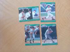 Carte Baseball Score 1992 Franchise 4 cartes M. Mantle080626-929