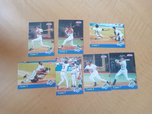 Carte Baseball Score 1992 World Série Twins Minnesota 080626-708
