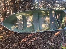 14' Alum Boat, Minn Kota Motor and Battery