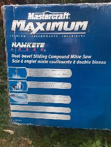 12'' 15A Mastercraft Dual-Bevel Sliding Compound Mitre Saw - Photo 2
