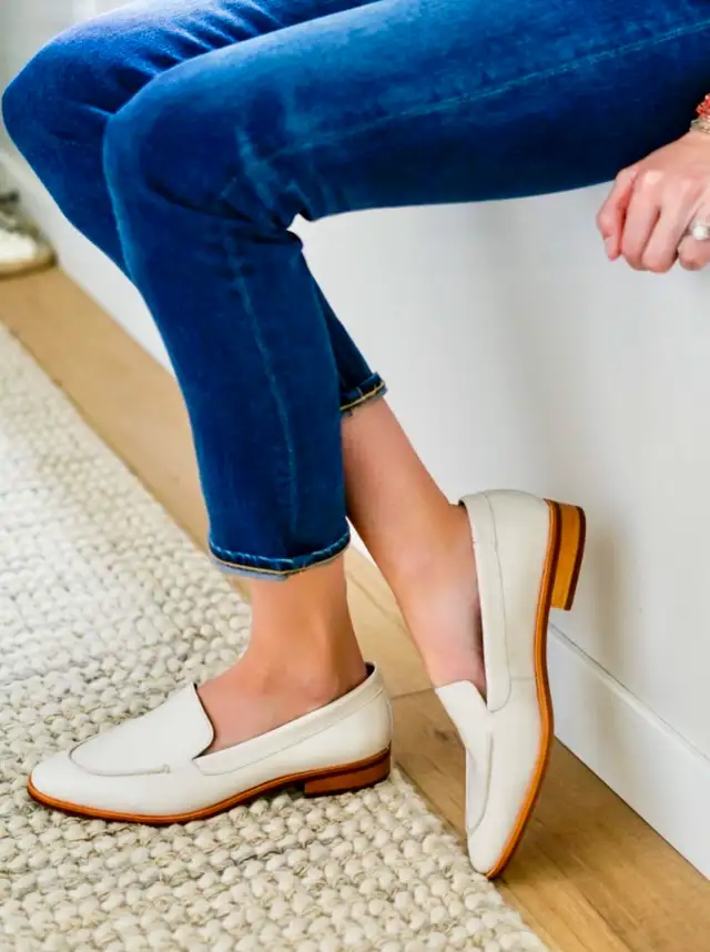 ⭐️NEW⭐️Leather Loafers-womens size 11