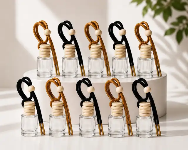 Empty Car Air Freshener Bottles – 8 mL