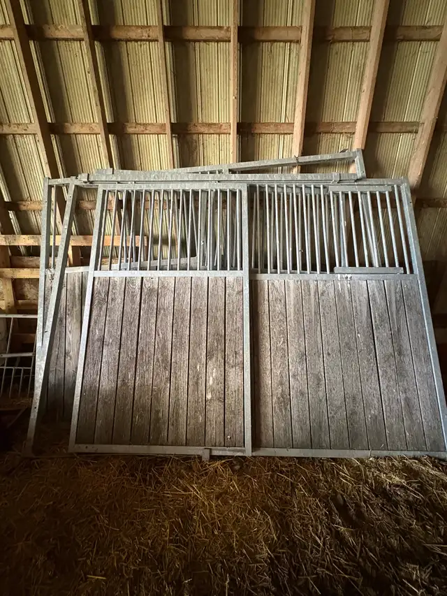 Stall fronts