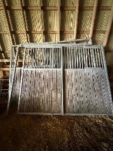 Stall fronts