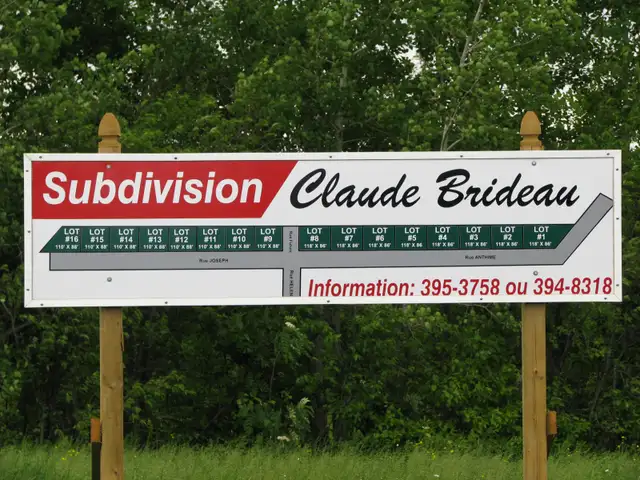 Terrains à vendre Tracadie