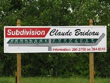 Terrains à vendre Tracadie