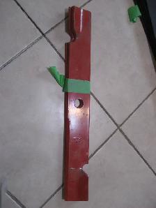 3 Toro / Exmark 20.5 inch hi lift blades, part # 15-11224