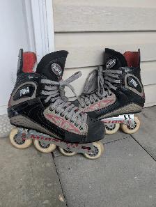 Men's size 11 hockey rollerblades