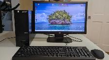 2 Windows Computers with Monitors for sale - $140 ea - Photo 2