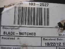 3 Toro / Exmark blades part # 103-2527 - Photo 2