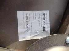 3 metal swivel stools - Photo 2