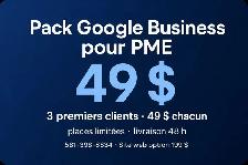 Fiche Google Business optimisée pour PME