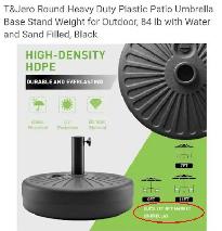 UMBRELLA BASE - Photo 6